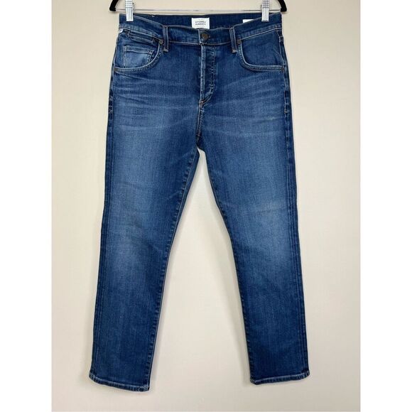 Citizens of Humanity Slim Fit Emerson Boyfriend Jeans in Blue Ridge - Picture 3 of 7